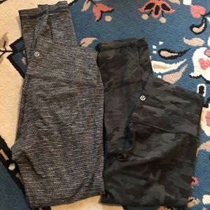 Lululemon leggings (x2)